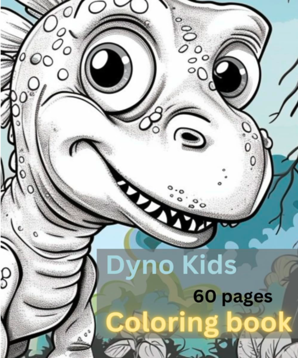 Dyno Kids Coloring Book